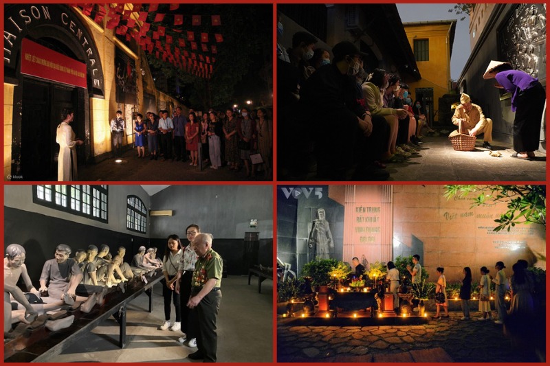 Hoa Lo night tour with 3 different themes (Hoan Kiem district)